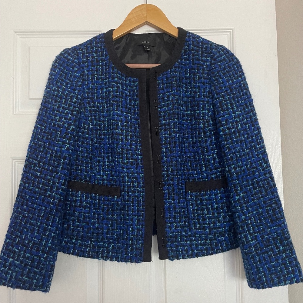 J. Crew Tweed Cropped Jacket
